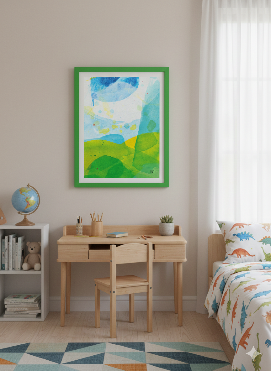 Kunstdruck THE HILLS - Bodensee Serie