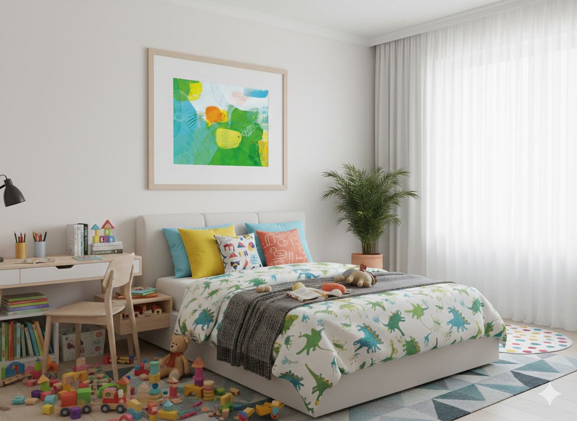 Kunstdruck GREEN GIANT - Bodensee Serie