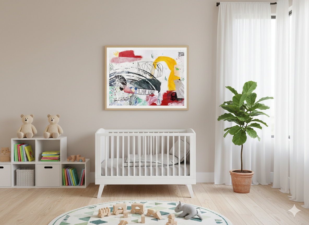 Kunstdruck WER SIND DIE? - Serie Primäraspekte