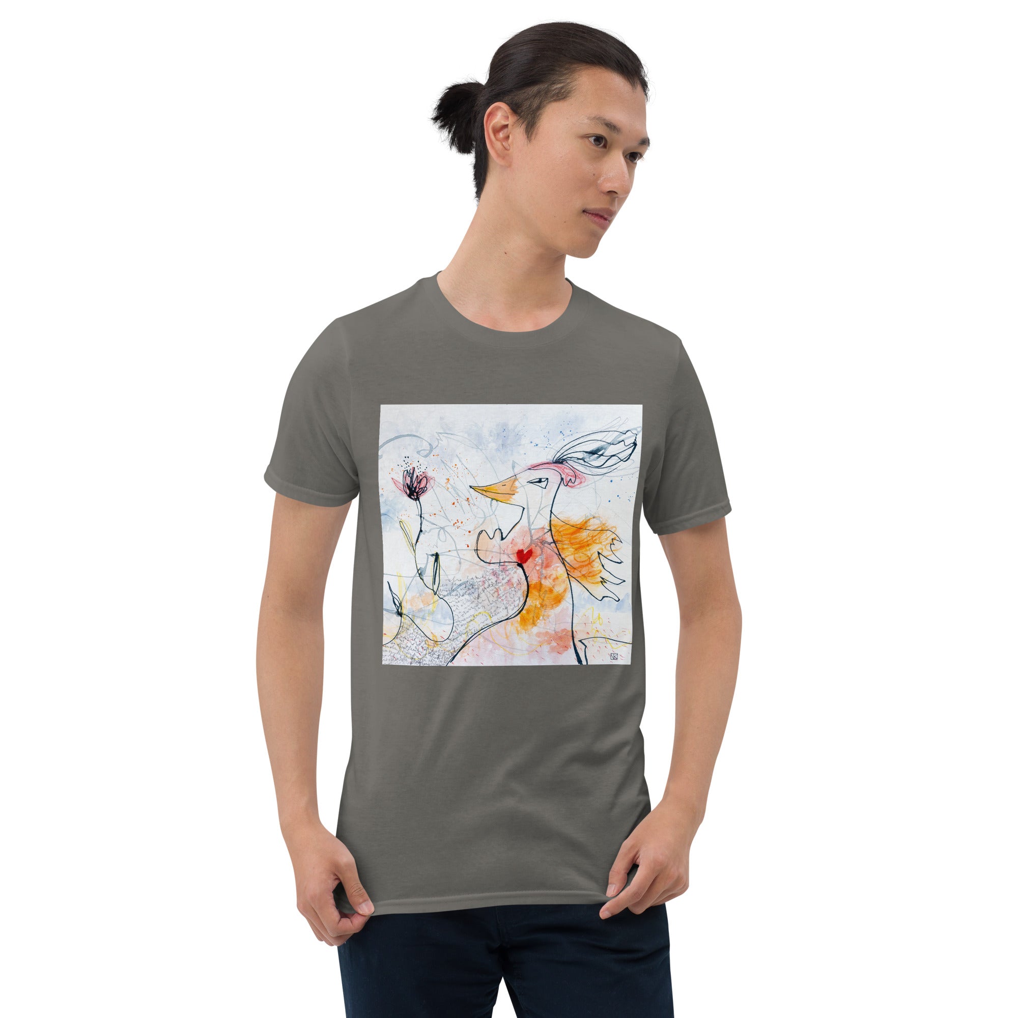 Kurzärmeliges Unisex-T-Shirt GARUDA