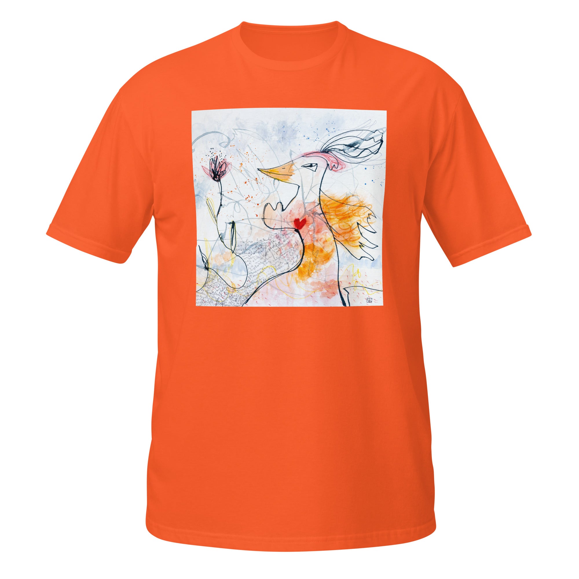 Kurzärmeliges Unisex-T-Shirt GARUDA