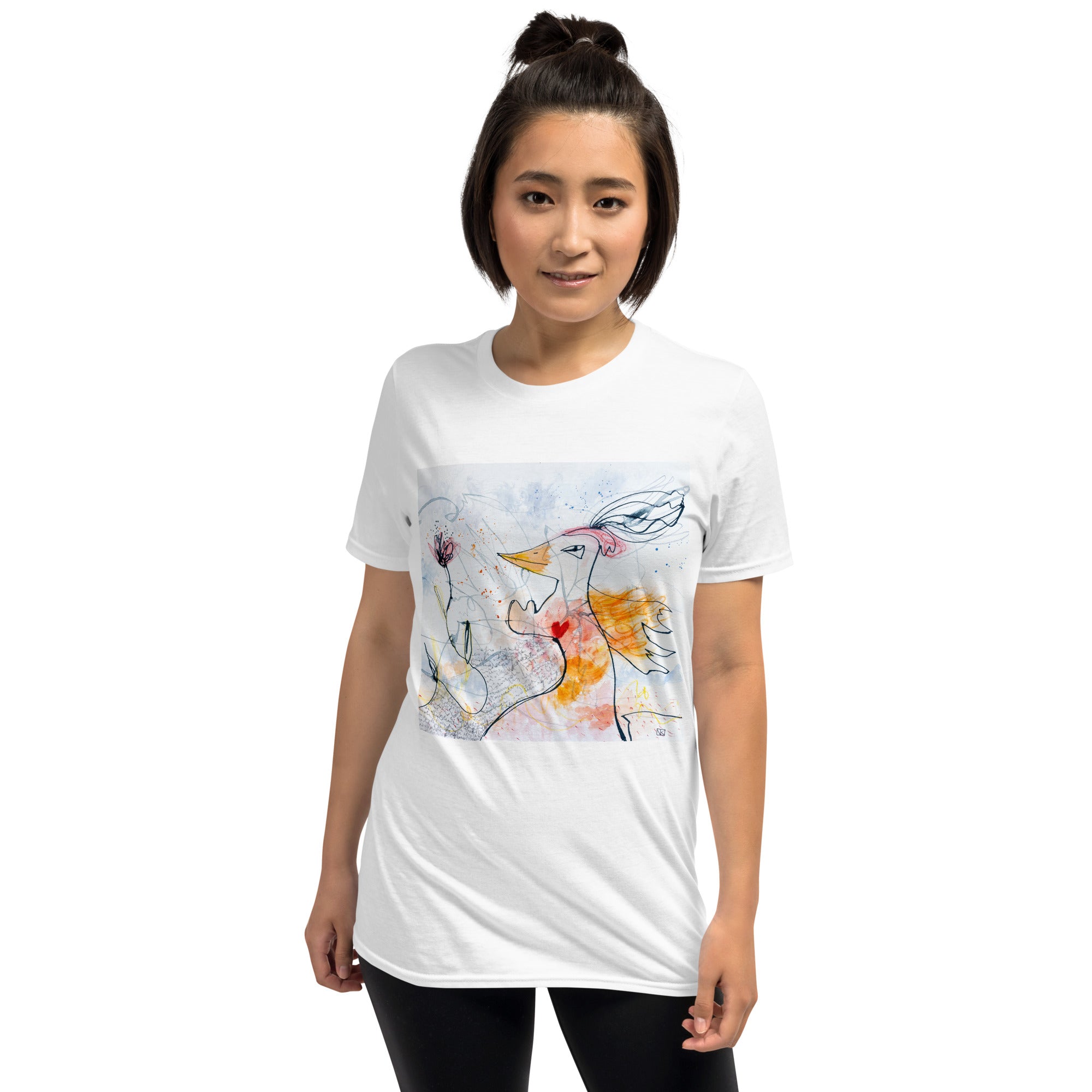 Kurzärmeliges Unisex-T-Shirt GARUDA