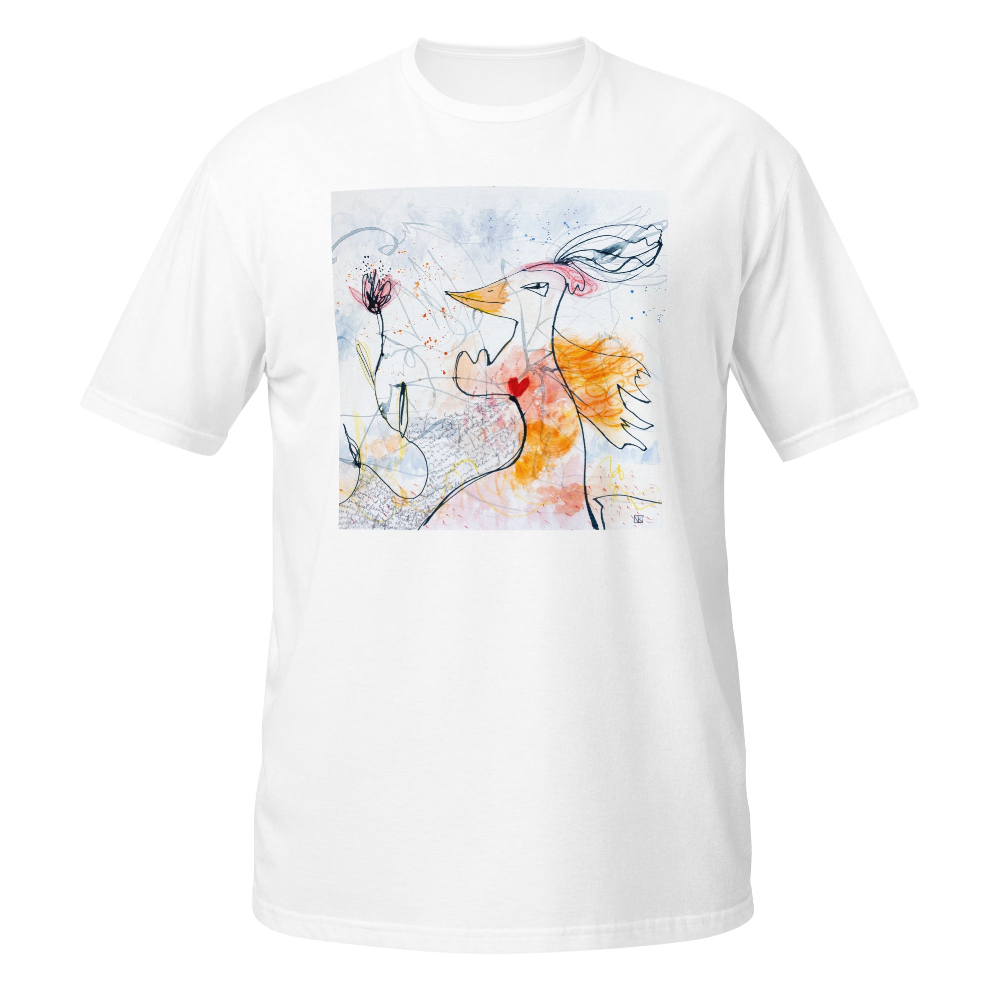 Kurzärmeliges Unisex-T-Shirt GARUDA