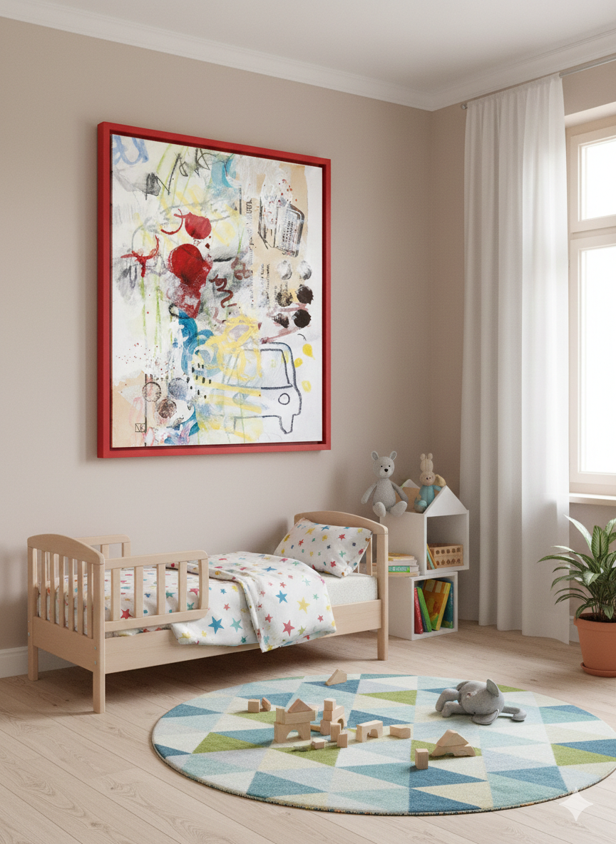 Kunstdruck AUTO - Serie Primäraspekte