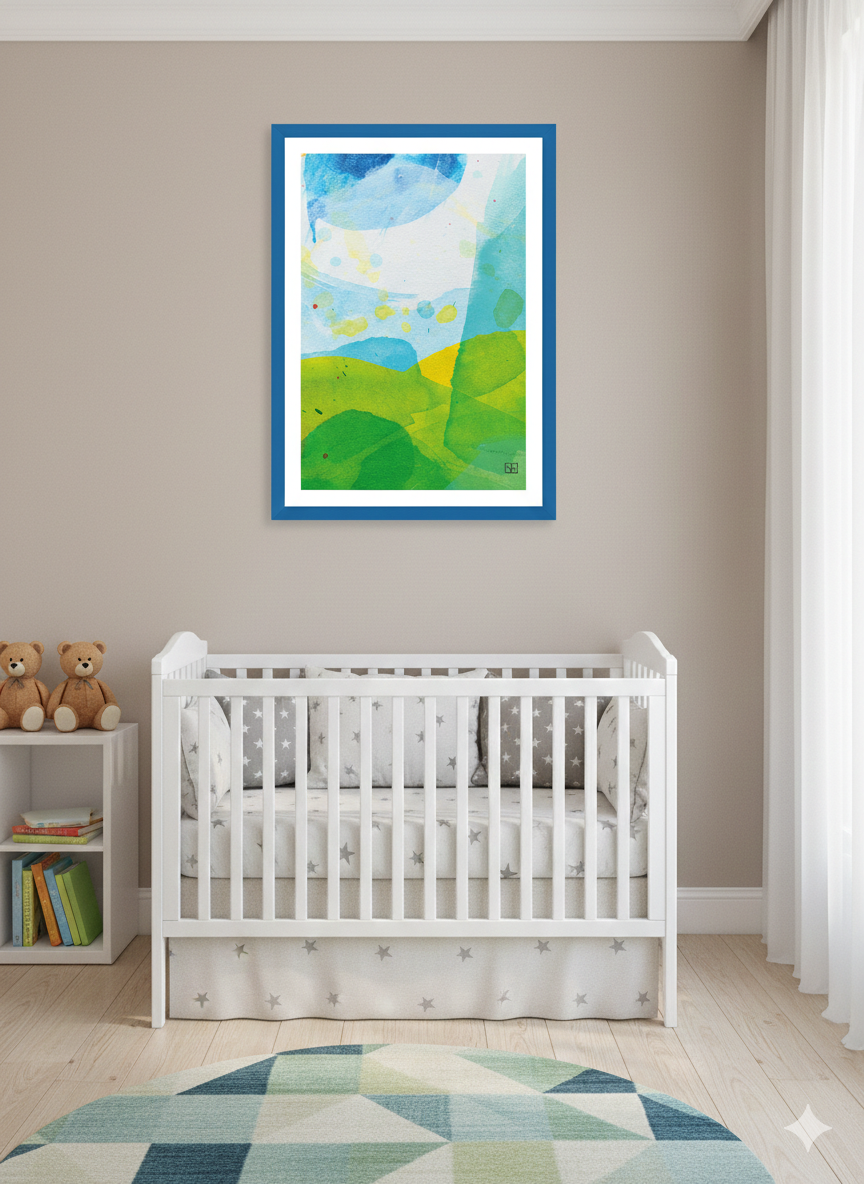 Kunstdruck THE HILLS - Bodensee Serie