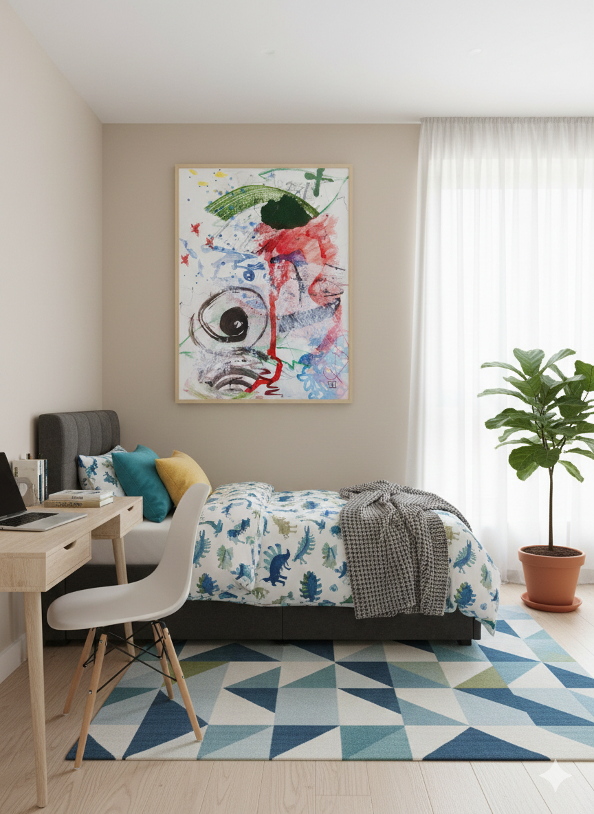 Kunstdruck ORKAN - Serie Primäraspekte