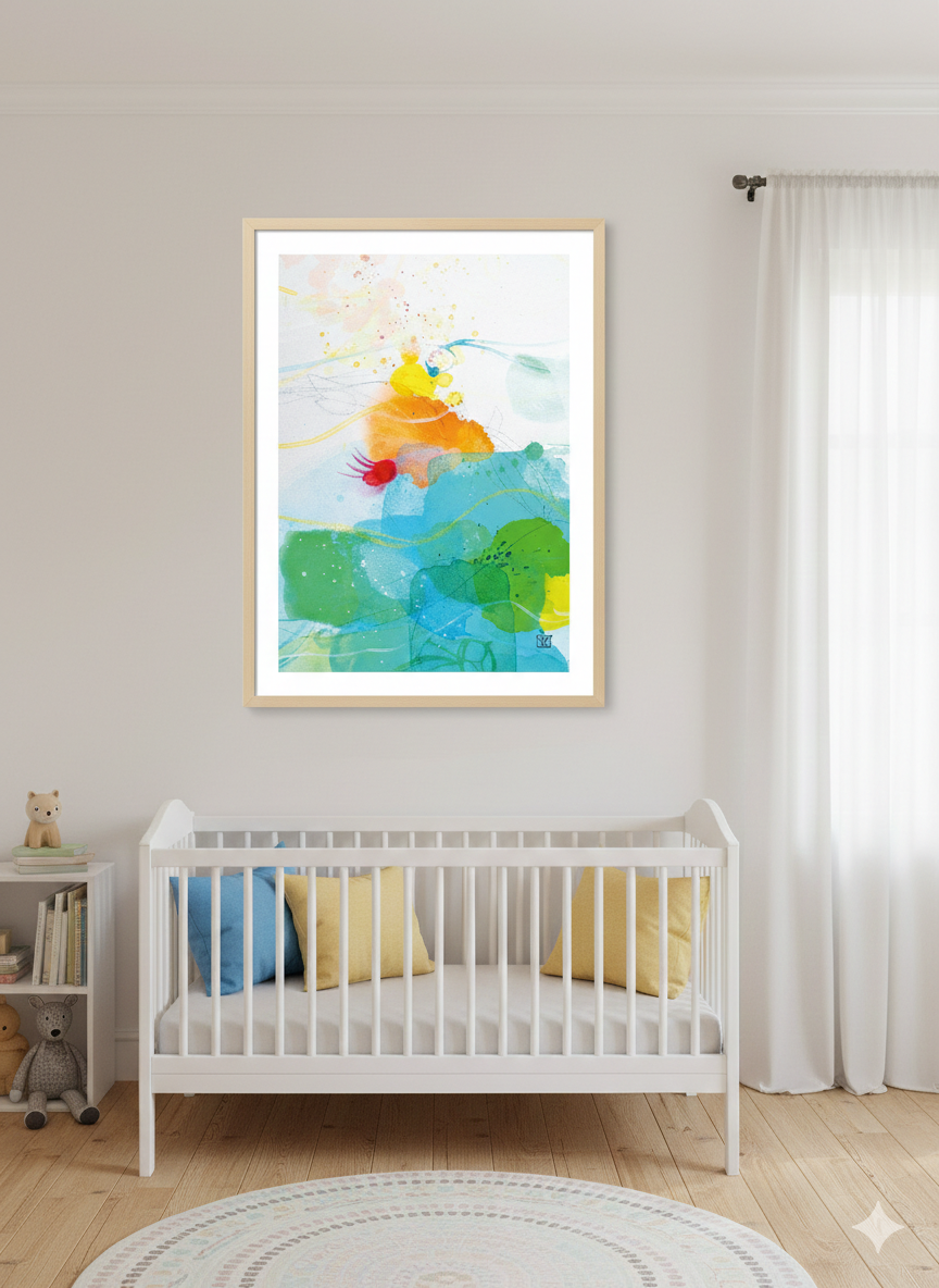 Kunstdruck SEEING TIDE - Bodensee Serie