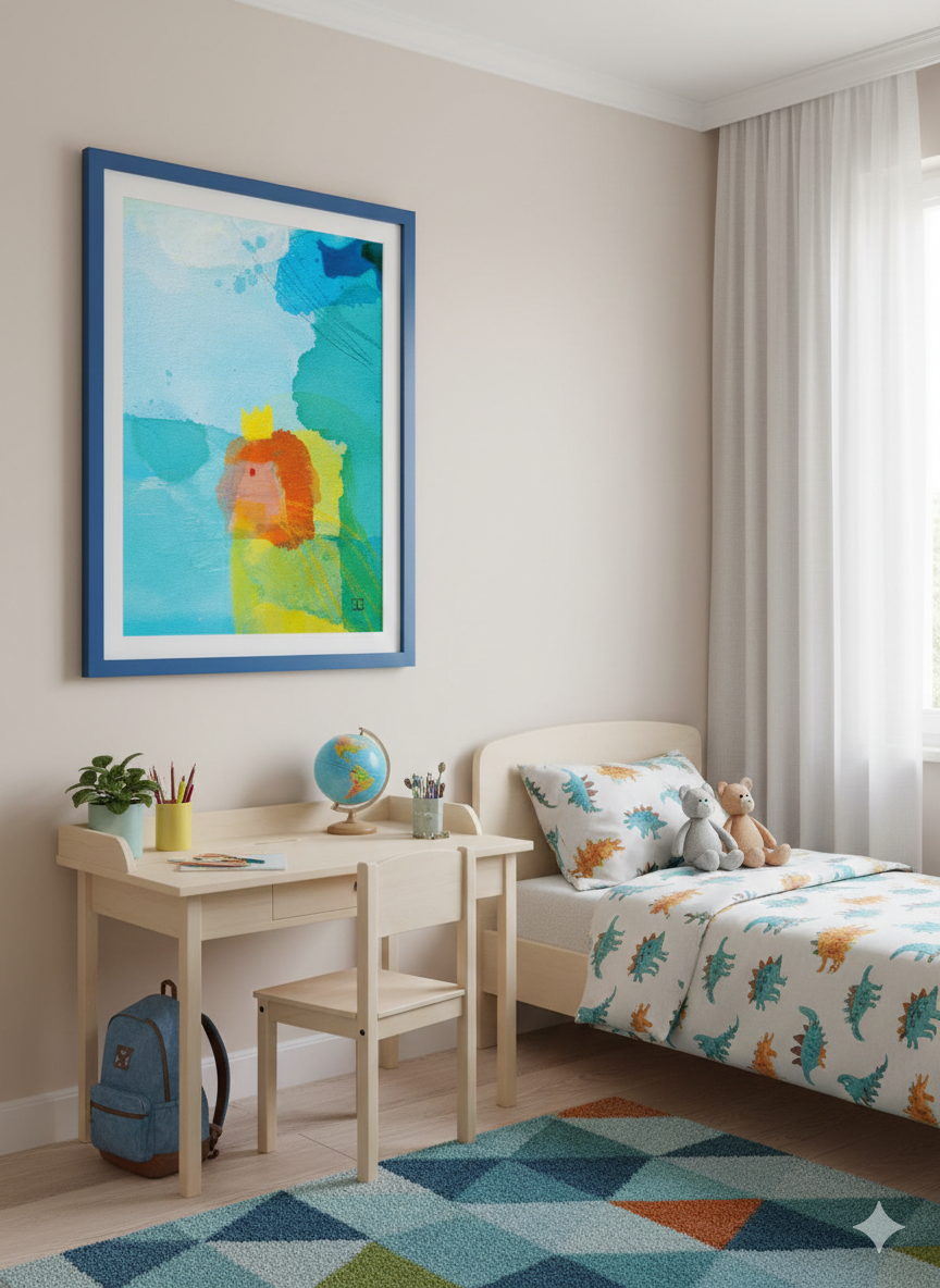 Kunstdruck THE KING - Bodensee Serie