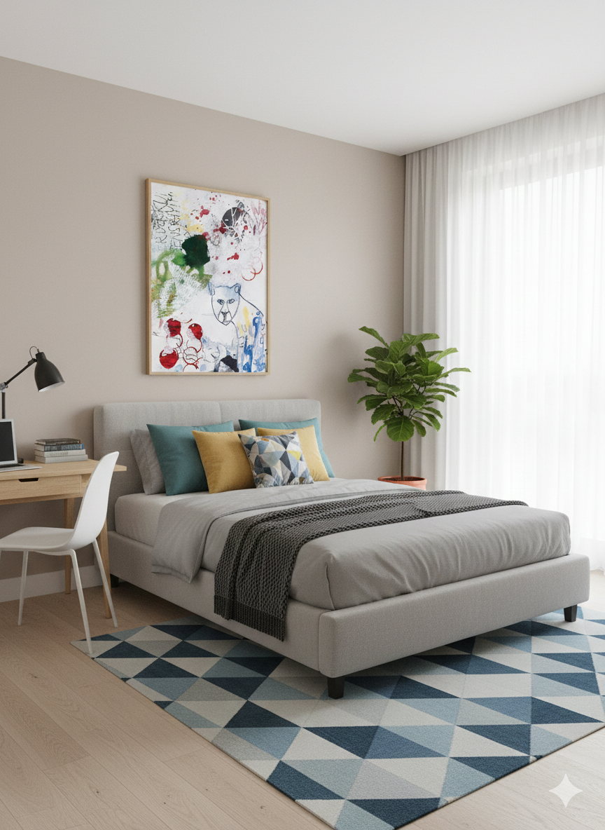 Kunstdruck WILDKATZE - Serie Primäraspekte