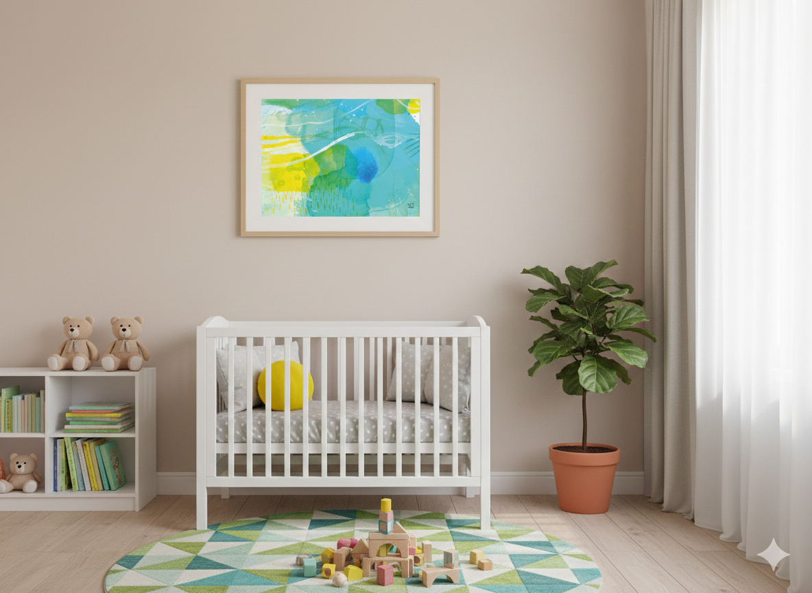 Kunstdruck THE CLOUD - Bodensee Serie