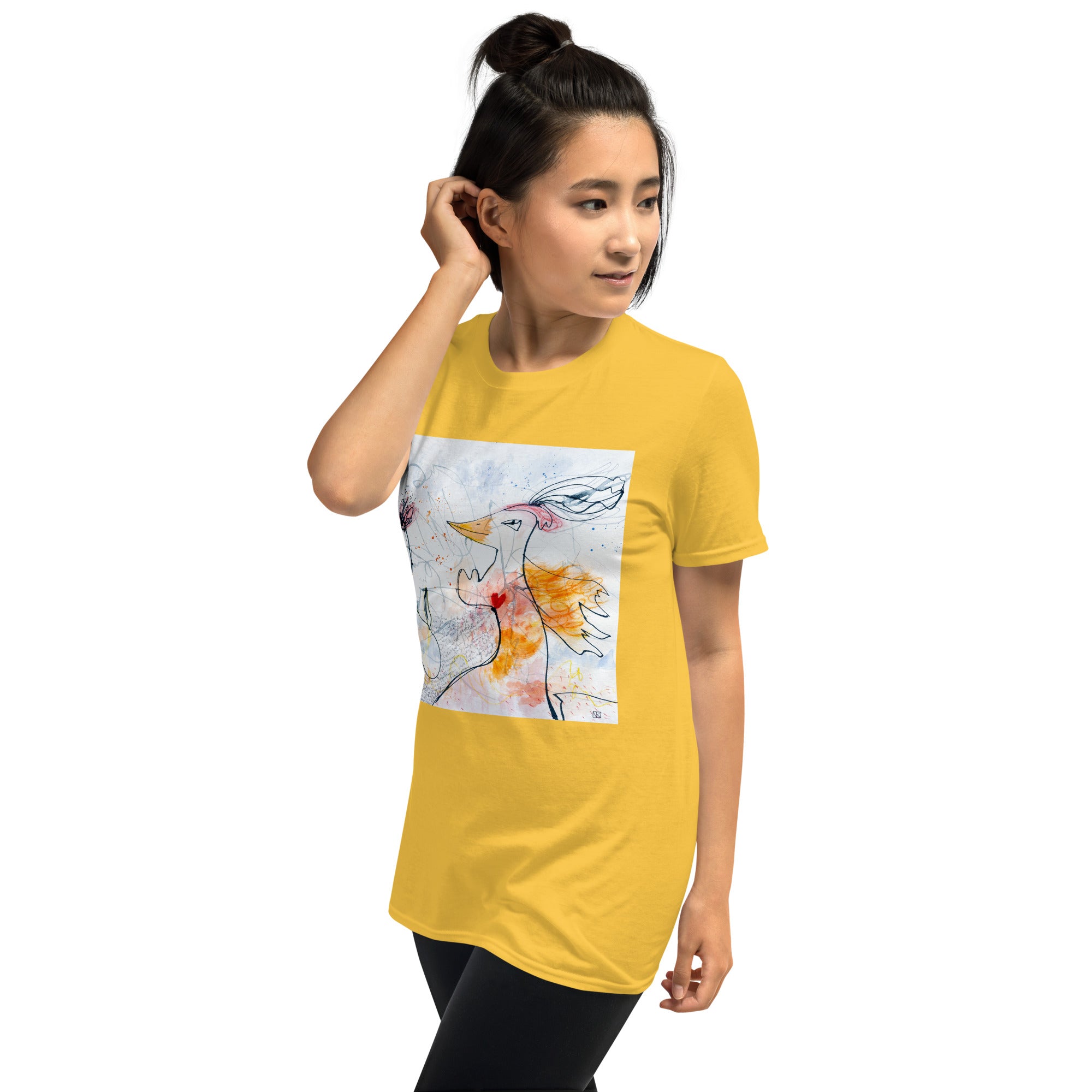 Kurzärmeliges Unisex-T-Shirt GARUDA