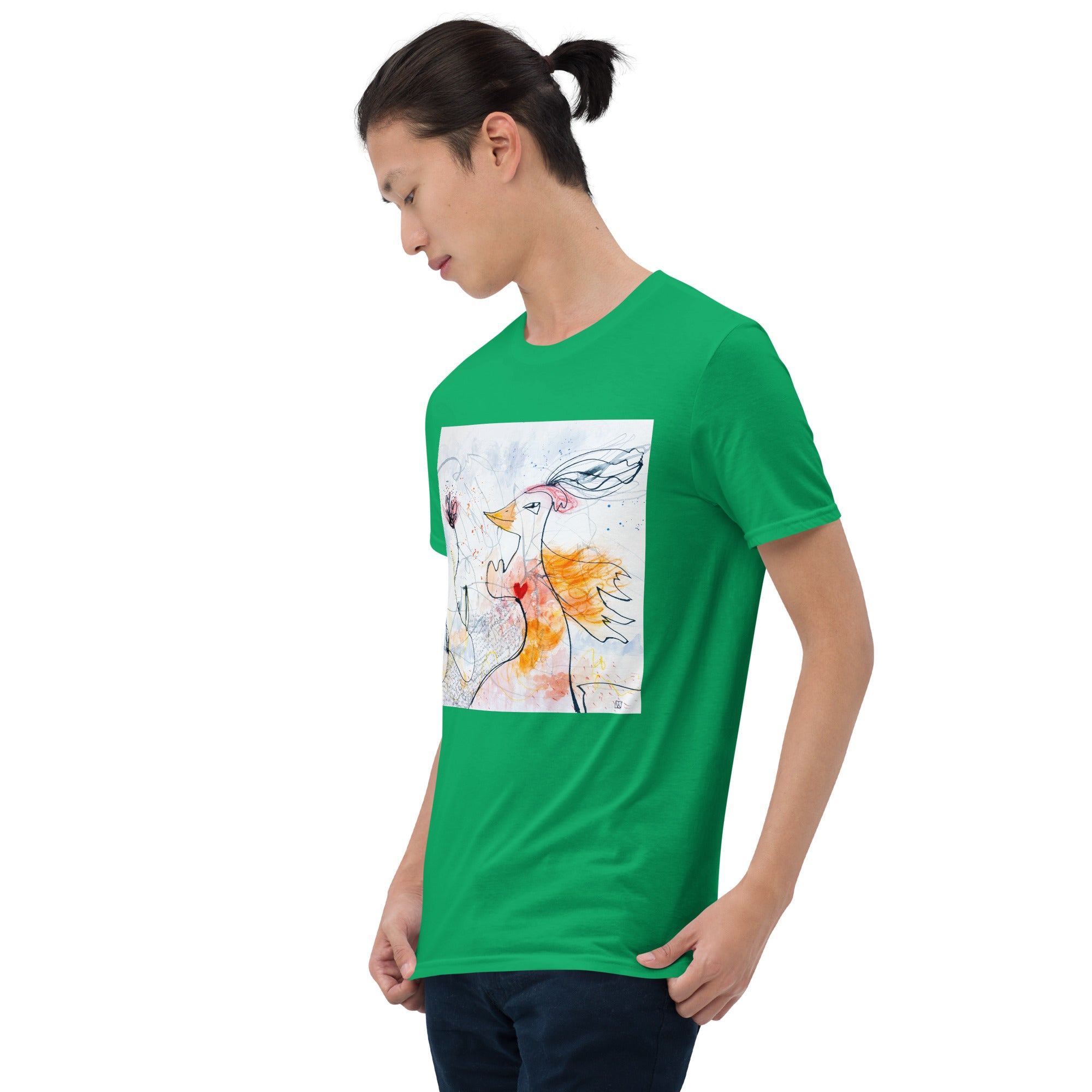 Kurzärmeliges Unisex-T-Shirt GARUDA