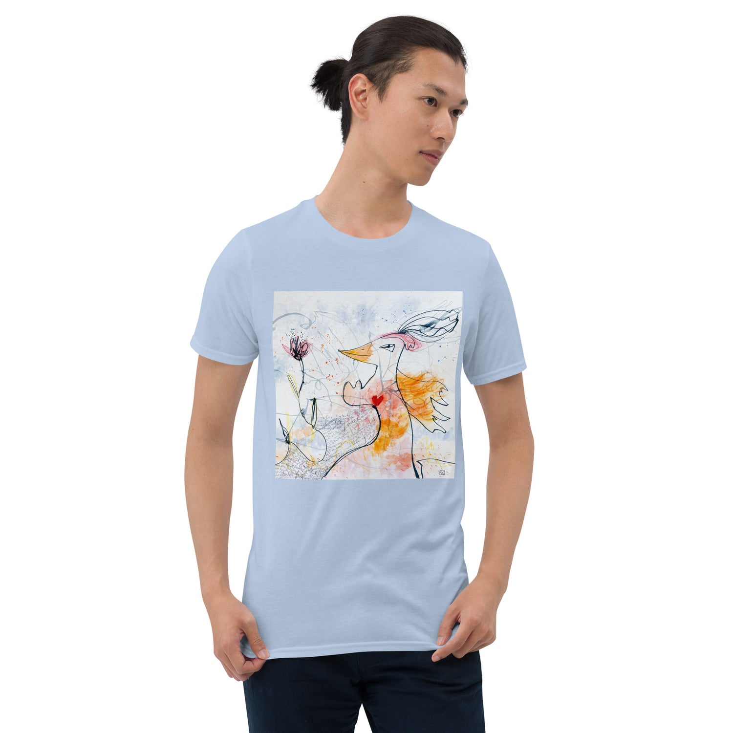 Kurzärmeliges Unisex-T-Shirt GARUDA