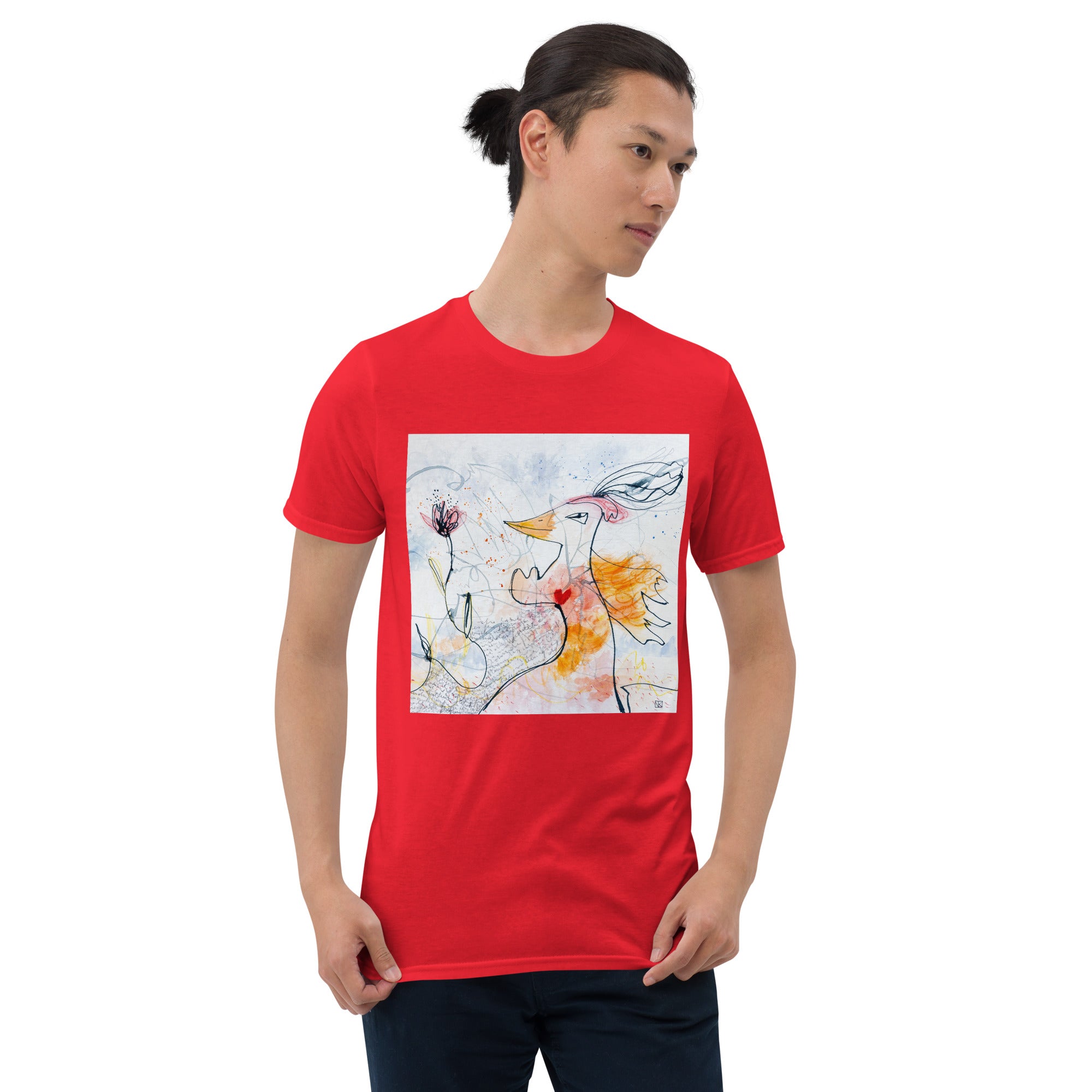 Kurzärmeliges Unisex-T-Shirt GARUDA