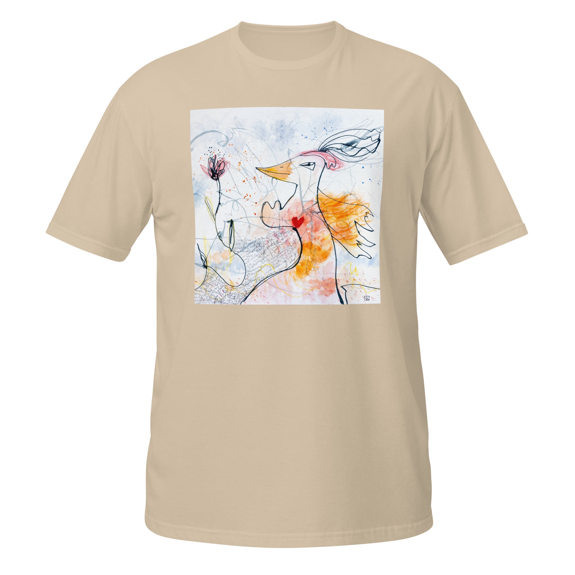 Kurzärmeliges Unisex-T-Shirt GARUDA