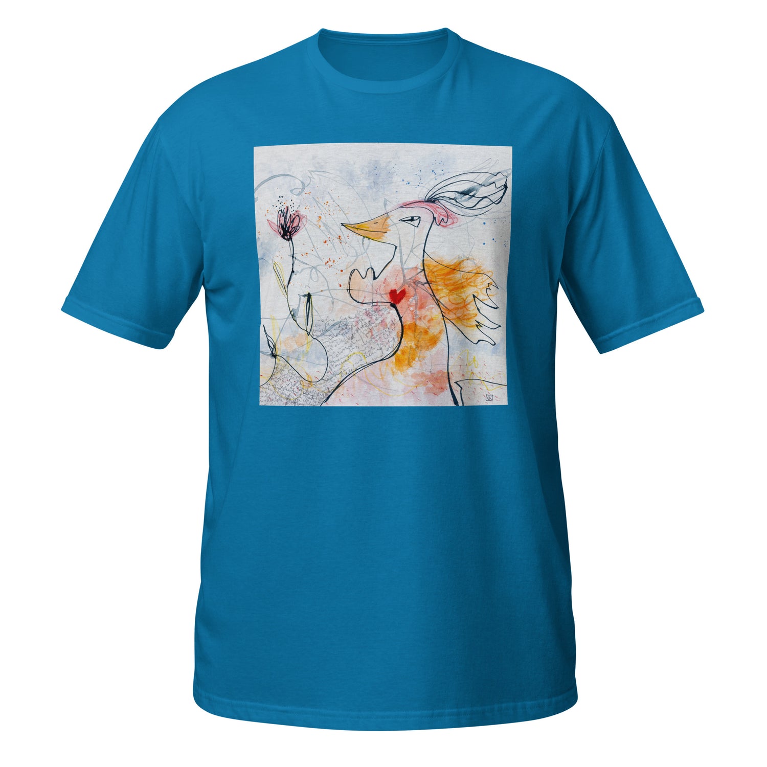 Kurzärmeliges Unisex-T-Shirt GARUDA