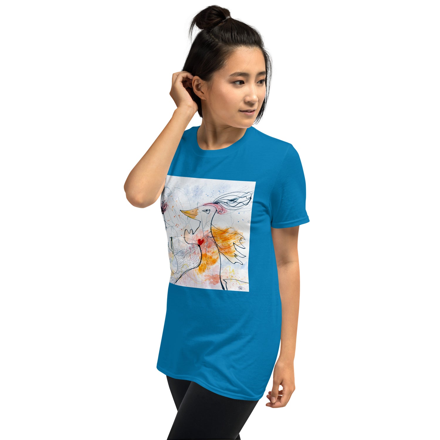 Kurzärmeliges Unisex-T-Shirt GARUDA